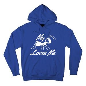 Ant Lovers My Aunt Loves Me For Nephew Niece Gift Funny Cute Gift Tall Hoodie