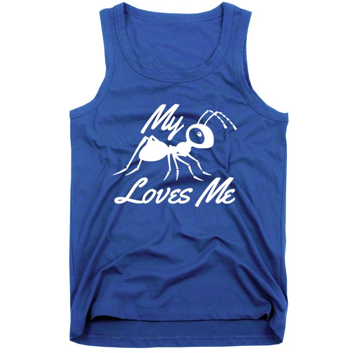 Ant Lovers My Aunt Loves Me For Nephew Niece Gift Funny Cute Gift Tank Top