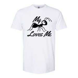 Ant Lovers My Aunt Loves Me For Nephew Niece Gift Funny Cute Gift Softstyle CVC T-Shirt