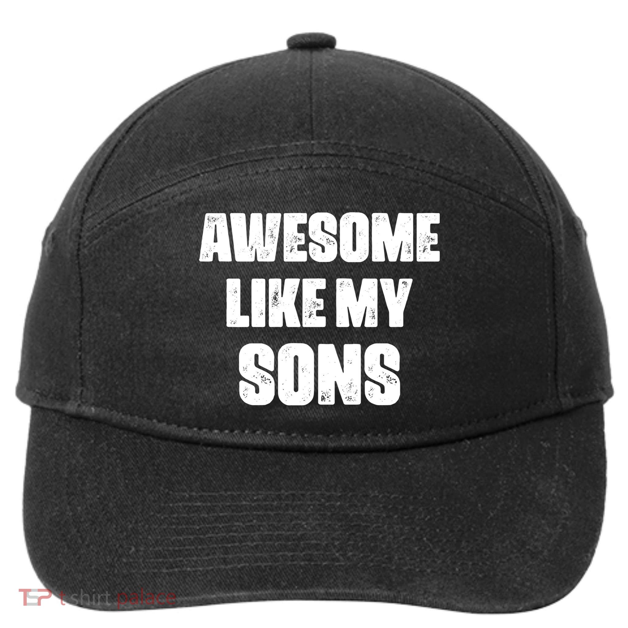 Awesome Like My Sons Mother's Day Father's Day Mom Of Boys Dad 7-Panel Snapback Hat