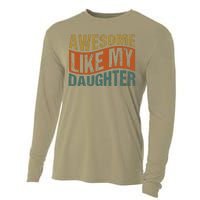 Awesome Like My Daughter Cooling Performance Long Sleeve Crew