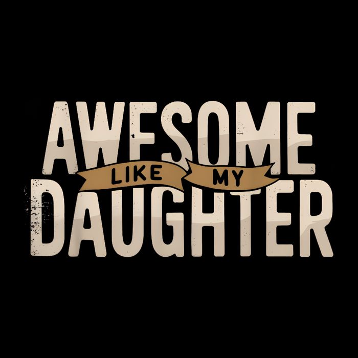 Awesome Like My Daughter Funny Fathers Day Gift Dad Visor