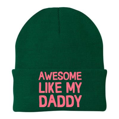 Awesome Like My Daddy Knit Cap Winter Beanie