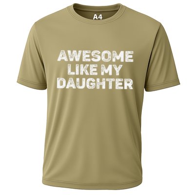 Awesome Like My Daughter Man Funny Fathers Day Dad Performance Shirt