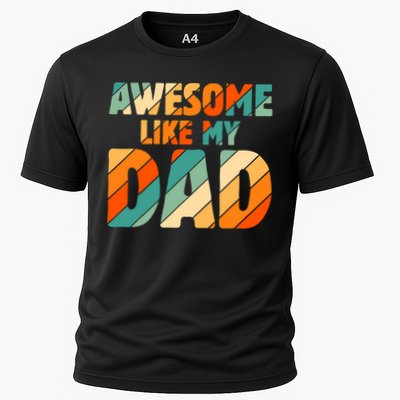 Awesome Like My Dad Vintage Cooling Performance Crew T-Shirt