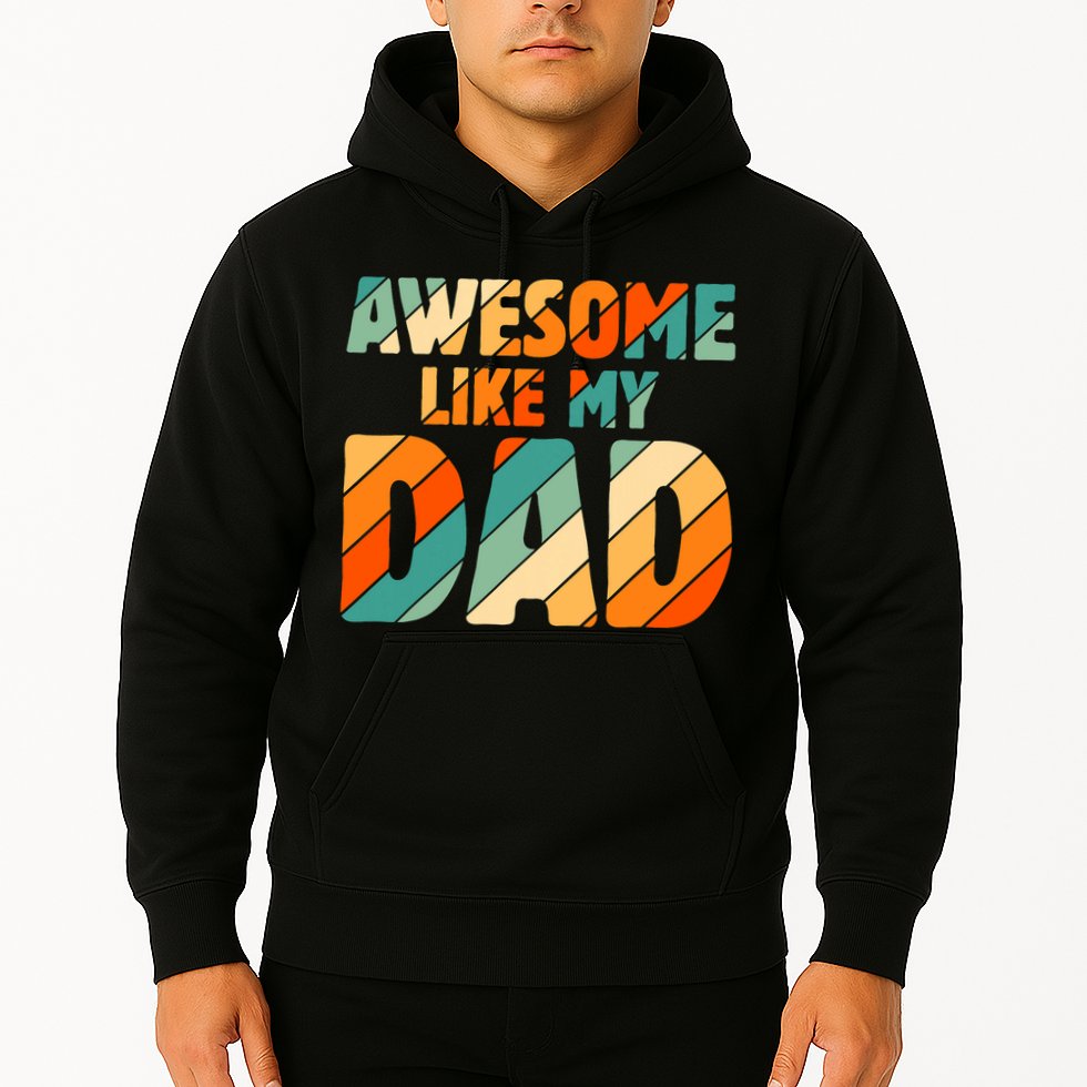 Awesome Like My Dad Vintage Hoodie