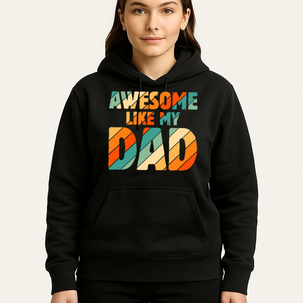 Awesome Like My Dad Vintage Hoodie