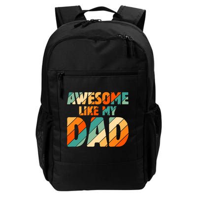 Awesome Like My Dad Vintage Backpack
