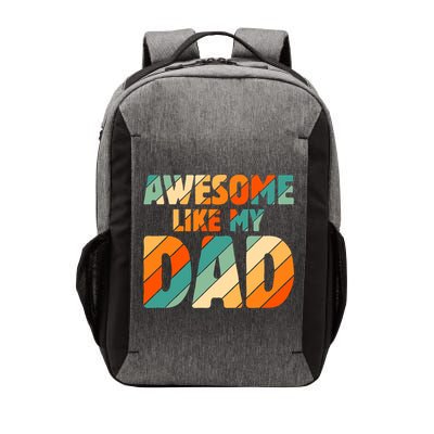Awesome Like My Dad Vintage Vector Backpack
