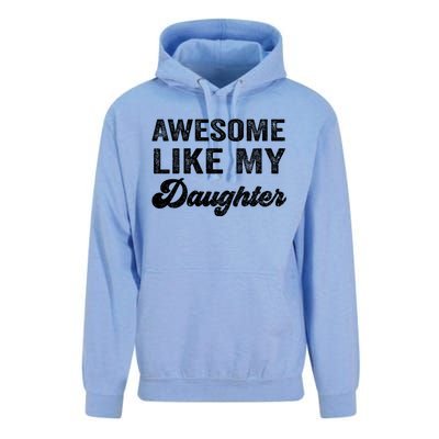 Awesome Like My Daughter Fathers Day Unisex Surf Hoodie