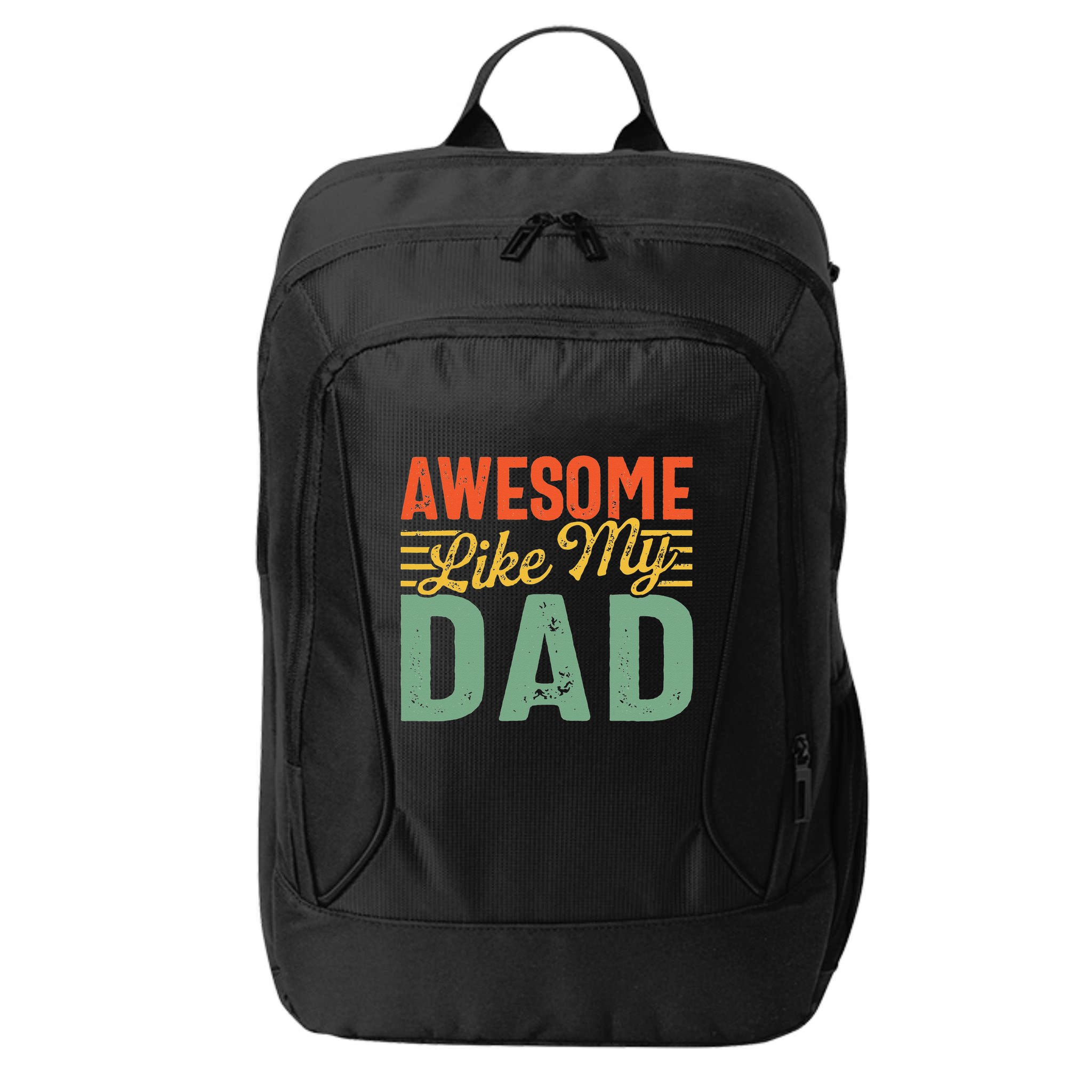 Awesome Like My Dad Family Lover Retro Vintage City Backpack