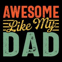 Awesome Like My Dad Family Lover Retro Vintage Visor