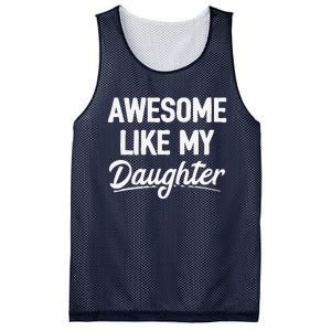 Awesome Like My Daughter Mesh Reversible Basketball Jersey Tank