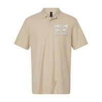 Awesome Like My Daughter Softstyle Adult Sport Polo