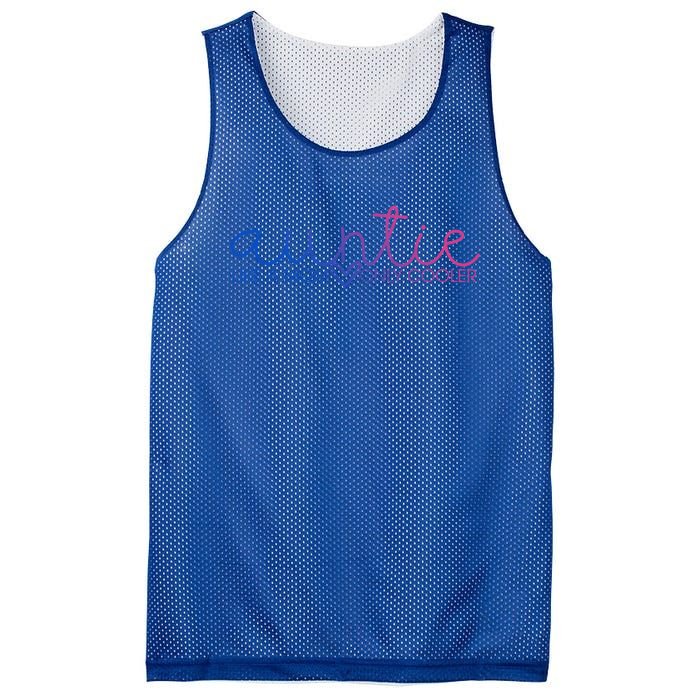 Auntie Like Mom Only Cooler Funny Auntie Lover And Pride Great Gift Mesh Reversible Basketball Jersey Tank