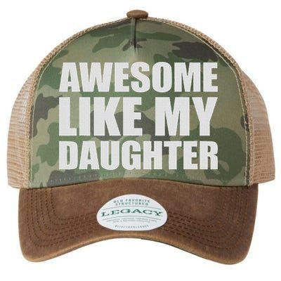 Awesome Like My Daughter Legacy Tie Dye Trucker Hat