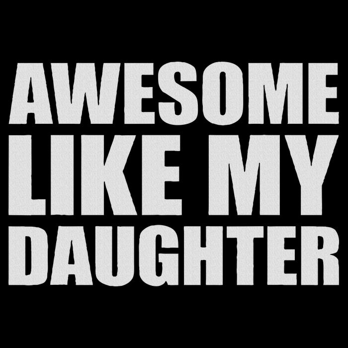 Awesome Like My Daughter Cooling Performance Long Sleeve Crew