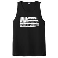 Awesome Like My Daughter 4th Of July FatherS Day Usa Flag PosiCharge Competitor Tank