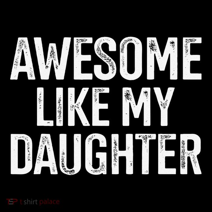 Awesome Like My Daughter For Funny Dad Fathers Day Birthday 16 in Basic Backpack