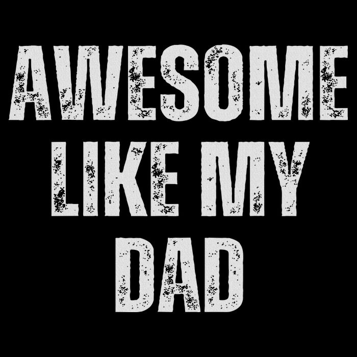 Awesome Like My Dad Daughter Dad And Son Matching Cropped Pullover Crew