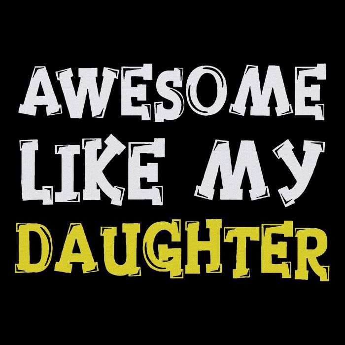 Awesome Like My Daughter Funny Fathers Day Gift Dad City Backpack