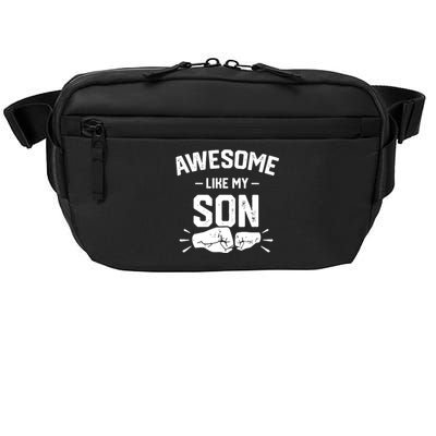 AWESOME LIKE MY SON Funny Father's Day Crossbody Pack