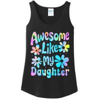 Awesome Like My Daughter Mommy Groovy Graphic MotherS Day Ladies Essential Tank