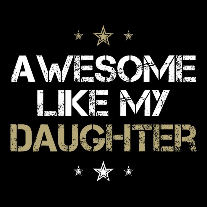 Awesome Like My Daughter Cool Gifts Mom Dad Fathers Day Impact Tech Backpack