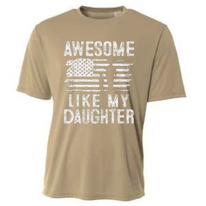 Awesome Like My Daughter Funny Fathers Day Cooling Performance Crew T-Shirt