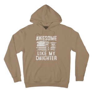 Awesome Like My Daughter Funny Fathers Day Hoodie