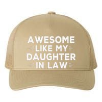 Awesome Like My Daughter In Law FatherS Day In Law Vintage Yupoong Adult 5-Panel Trucker Hat