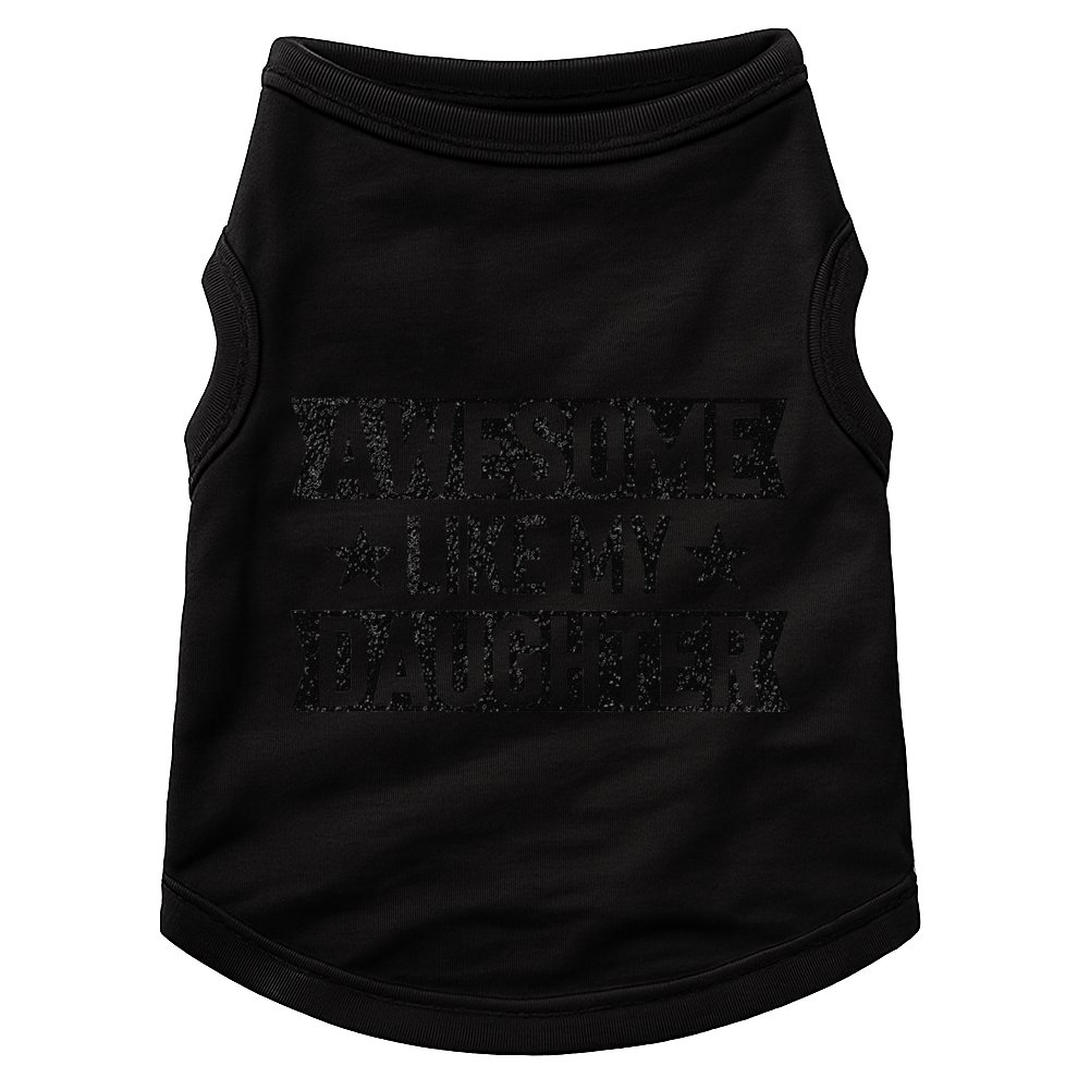 Awesome Like My Daughter Gifts Man Funny Fathers Day Dad Doggie Tank