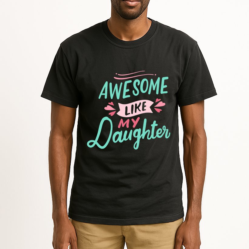 Awesome Like My Daughter Cute Mom Mothers Day Tall T-Shirt