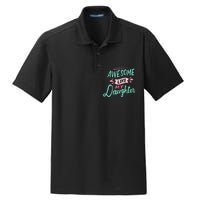 Awesome Like My Daughter Cute Mom Mothers Day Dry Zone Grid Polo