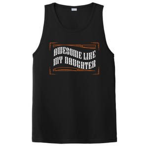 Awesome Like My Daughter Men Funny Fathers Day Dad PosiCharge Competitor Tank