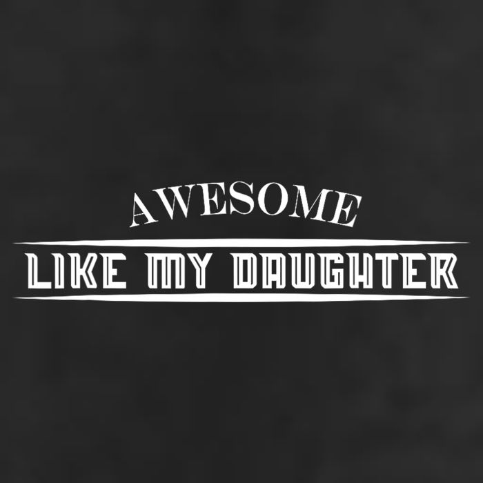 Awesome Like My Daughter Men Funny Fathers Day Dad 11oz C Handle Ceramic Mug