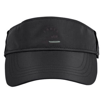 Adirondack Lakes Ny Boating Great Gift Adult Drive Performance Visor