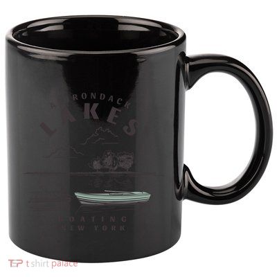 Adirondack Lakes Ny Boating Great Gift 11oz C Handle Ceramic Mug