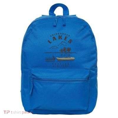 Adirondack Lakes Ny Boating Great Gift 16 in Basic Backpack