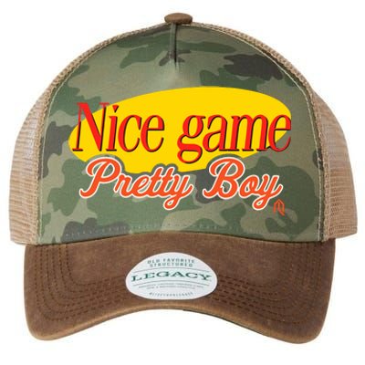 Athlete Logos Nice Game Pretty Legacy Tie Dye Trucker Hat