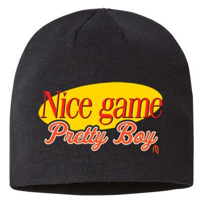 Athlete Logos Nice Game Pretty Sustainable Beanie