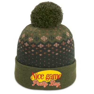 Athlete Logos Nice Game Pretty The Baniff Cuffed Pom Beanie