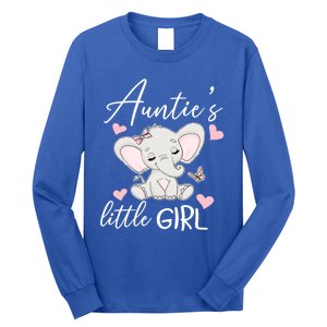 Aunties Little Niece From Aunt To Niece Gift Long Sleeve Shirt