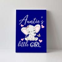 Aunties Little Niece From Aunt To Niece Gift Canvas