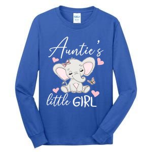 Aunties Little Niece From Aunt To Niece Gift Tall Long Sleeve T-Shirt