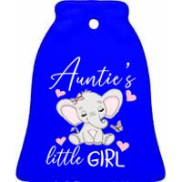 Aunties Little Niece From Aunt To Niece Gift Ceramic Bell Ornament