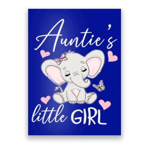 Aunties Little Niece From Aunt To Niece Gift Poster