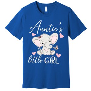 Aunties Little Niece From Aunt To Niece Gift Premium T-Shirt