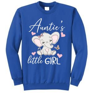 Aunties Little Niece From Aunt To Niece Gift Tall Sweatshirt