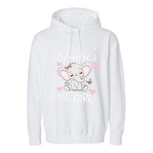 Aunties Little Niece From Aunt To Niece Gift Garment-Dyed Fleece Hoodie